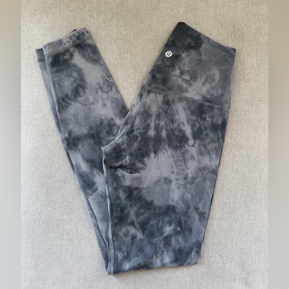 Lululemon Align 28” High-Rise Diamond Tie-Dye Leggings Size 6
